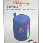 Bocina BT Ridgeway BS-316 Azul