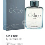 CK Free Calvin Klein EDT 100ml.