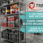 Estante Trinity Comercial Alambre 4 Niveles