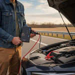 Arrancador 12V Types Auto Banco de Energia + Linterna