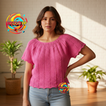 Blusa Tejida Artesanal Hecho en México