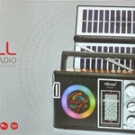 Radio Bluetooth USB Solar Celda