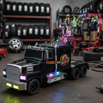 Bocina Tipo Tracto Camión Luz RGB BT