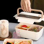 🥗 Lunch Box Completa con Divisiones y Vaso