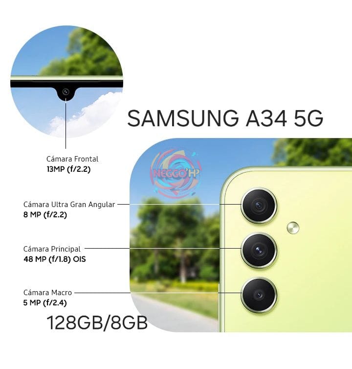 SAMSUNG A34 128 GB 8 GB